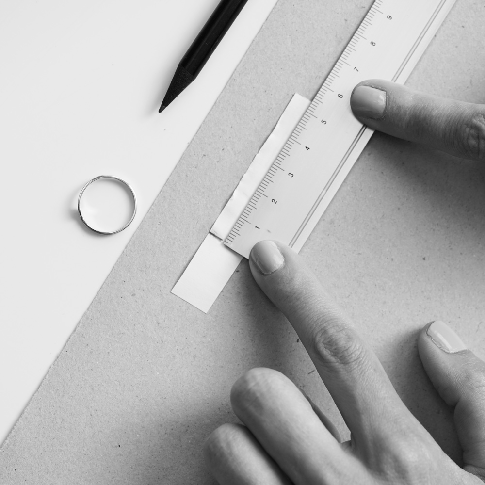 تعیین سایز انگشتر نقره تعیین سایز انگشتر نقره