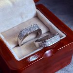 حلقه ست نقره نامزدی