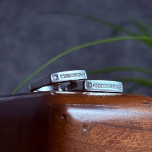 حلقه ست نقره نامزدی