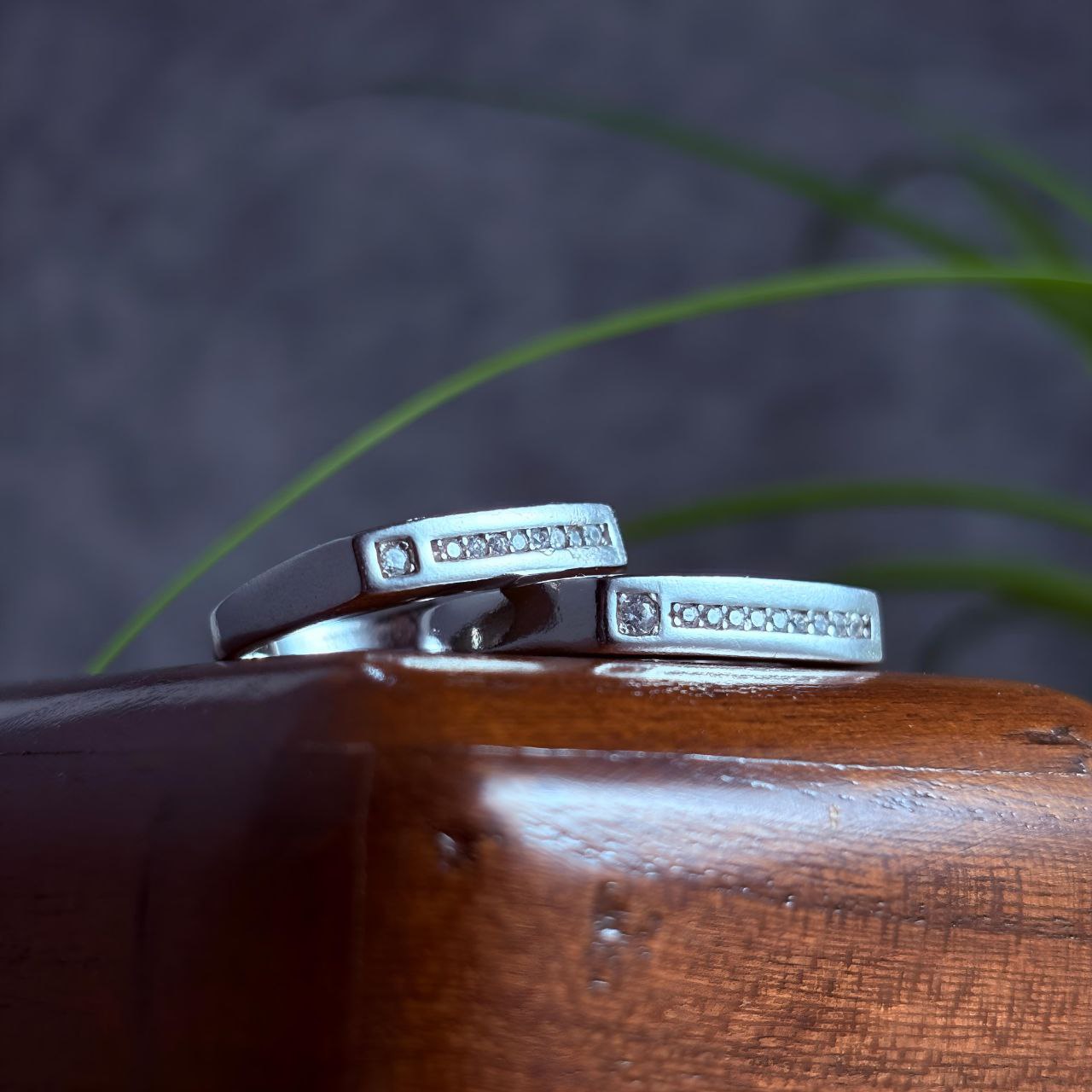 حلقه ست نقره نامزدی حلقه ست نقره نامزدی