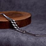 دستبند نقره زنانه جواهری