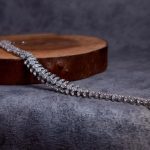 دستبند نقره زنانه جواهری