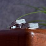 حلقه ست نقره نامزدی