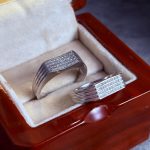 حلقه ست نقره نامزدی