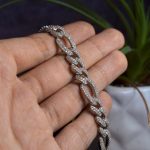 دستبند زنانه جواهری طرح فیگارو