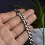 دستبند نقره زنانه جواهری