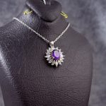 گردنبند زنانه جواهری آمیتیست