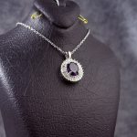 گردنبند زنانه جواهری آمیتیست