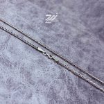 زنجیر نقره مردانه طرح ماری