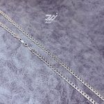 زنجیر نقره مردانه طرح کارتیه