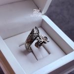 حلقه مردانه ترک طرح ذوالفقار