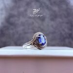 انگشتر نقره زنانه کیانیت