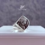 انگشتر نقره مردانه طرح خیبر