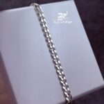 دستبند نقره مردانه طرح کارتیر کار ترک