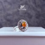 انگشتر نقره زنانه اپال اتیوپی