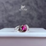 انگشتر نقره زنانه تورمالین