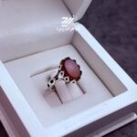 انگشتر نقره مردانه عقیق سرخ