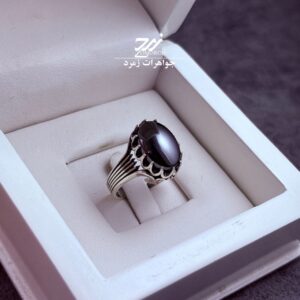 انگشتر نقره مردانه حدید