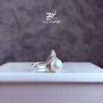 انگشتر نقره زنانه مروارید پرورشی اصل