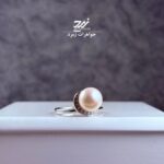 انگشتر نقره زنانه مروارید پرورشی اصل