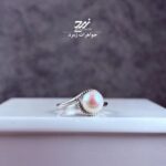 انگشتر نقره زنانه مروارید پرورشی اصل