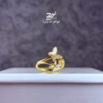 انگشتر نقره زنانه طرح پروانه