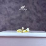 انگشتر نقره زنانه پاپیون