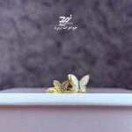 انگشتر نقره زنانه طرح پروانه