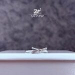 انگشتر نقره زنانه طرح x