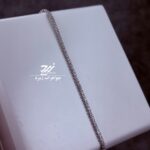 دستبند نقره جواهری تنیسی