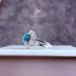 انگشتر نقره زنانه فیروزه نیشابور