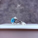 انگشتر نقره زنانه فیروزه نیشابور