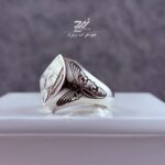انگشتر نقره مردانه طرح خیبر