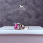 انگشتر نقره زنانه تورمالین