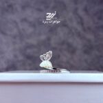 انگشتر نقره زنانه پروانه