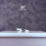 انگشتر نقره زنانه جواهری