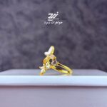 انگشتر نقره زنانه طرح پروانه