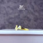 انگشتر نقره زنانه پاپیون