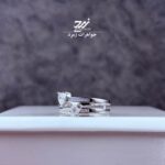 انگشتر نقره زنانه جواهری