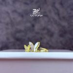 انگشتر نقره زنانه طرح پروانه