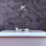 انگشتر نقره زنانه طرح پروانه
