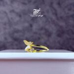 انگشتر نقره زنانه طرح پروانه