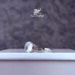 انگشتر نقره زنانه دُر نجف