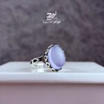 انگشتر نقره مردانه عقیق سوسنی