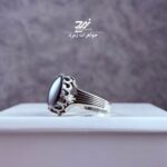 انگشتر نقره مردانه حدید