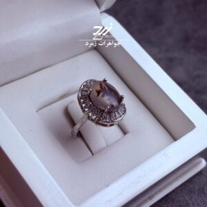 انگشتر نقره زنانه عقیق شجر