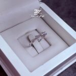 انگشتر نقره زنانه جواهری