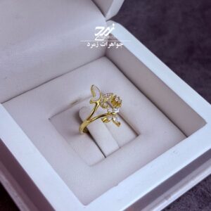 انگشتر نقره زنانه طرح پروانه