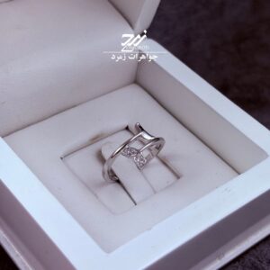 انگشتر نقره زنانه طرح ماهی