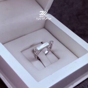انگشتر نقره زنانه جواهری